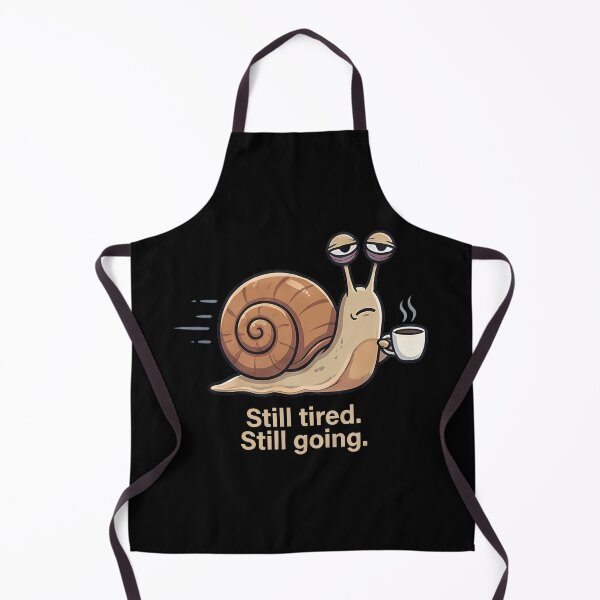 Item preview, Still Tired Still Going Snail Coffee Lover designed and sold by k3rstman1.