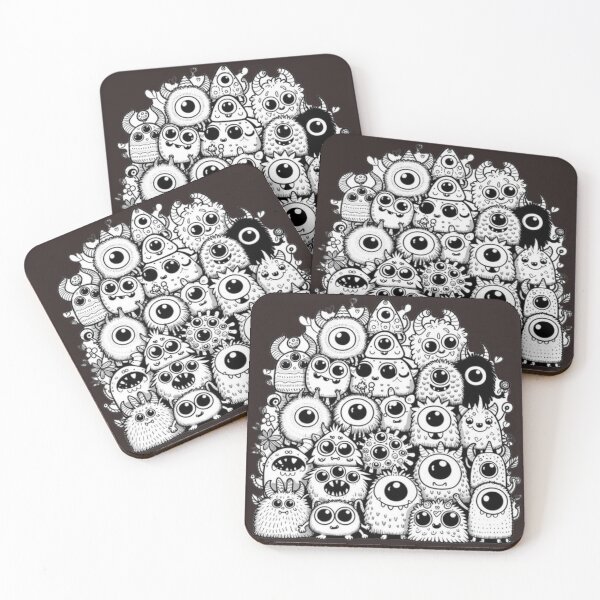 Item preview, Big Eyed Monsters designed and sold by Hunana 5o6.