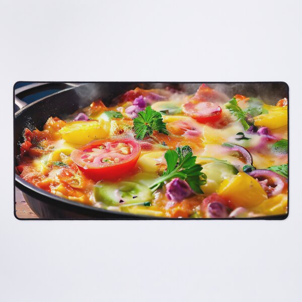Item preview, Colorful vegetable stir-fry before the fireworks designed and sold by Mianku | Für das Leben.
