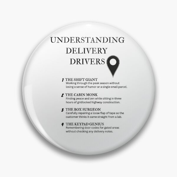 Item preview, Professional Delivery Driver Insider Jokes Gear designed and sold by PsyFlow35.