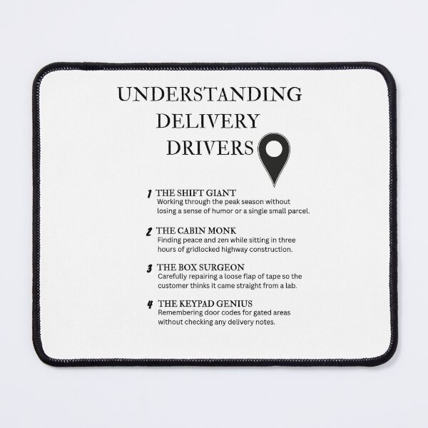 Item preview, Professional Delivery Driver Insider Jokes Gear designed and sold by PsyFlow35.