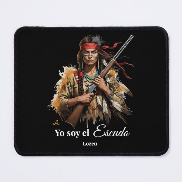 Item preview, Lozen: The Apache Warrior Seer | "I Am The Shield" Design - Dark | Western Boho Art designed and sold by imprAsiones.