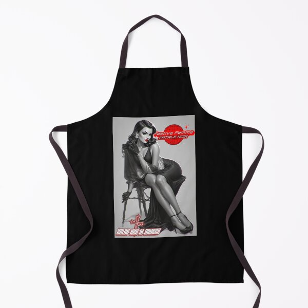 Item preview, Festive Femme Fatale Noir – Color Her in Danger designed and sold by Mark Mentzer.