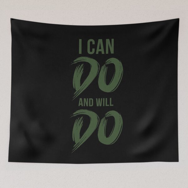Item preview, I can do,and will do minimal motivation quote designed and sold by Szpaku desart .