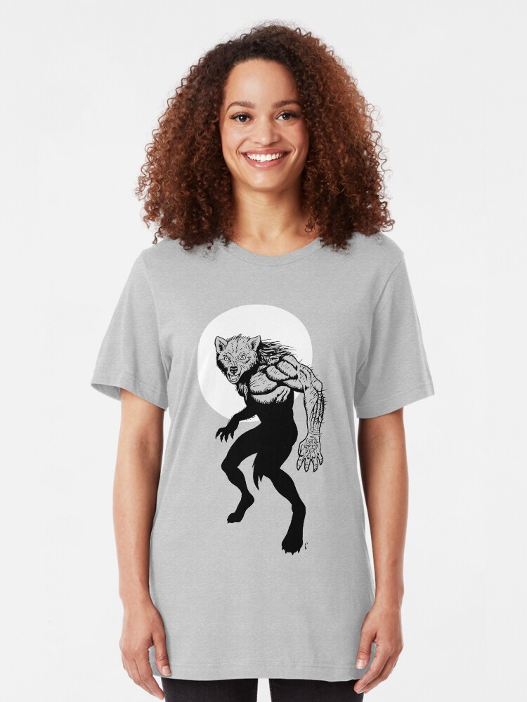 "Loupgarou Homme" Tshirt by Sturstein Redbubble