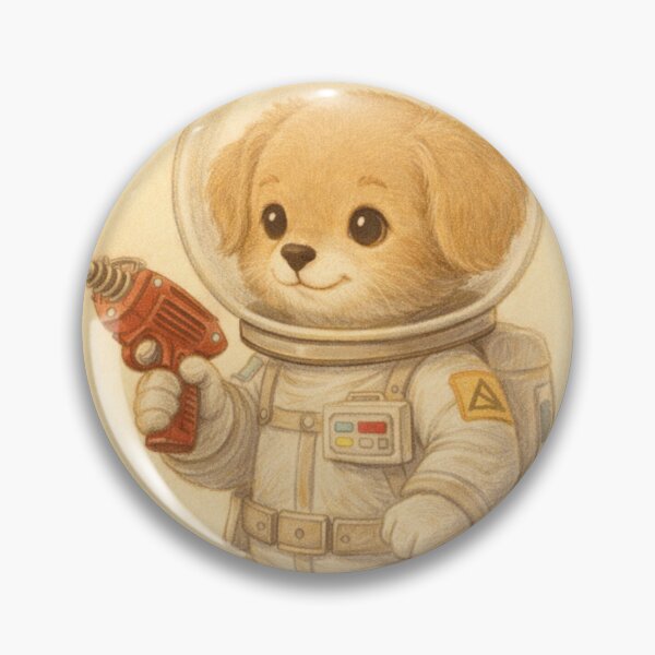 Item preview, Puppy dog Astronaut  designed and sold by WhimsyMeadows.