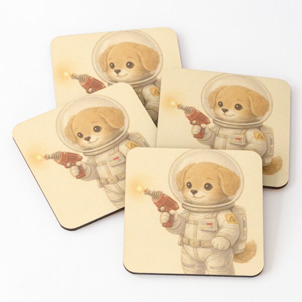 Item preview, Puppy dog Astronaut  designed and sold by WhimsyMeadows.