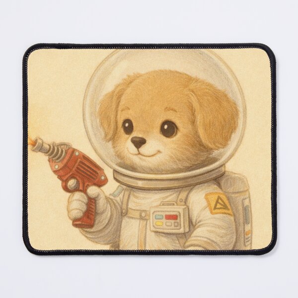Item preview, Puppy dog Astronaut  designed and sold by WhimsyMeadows.