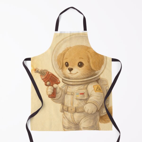 Item preview, Puppy dog Astronaut designed and sold by WhimsyMeadows.