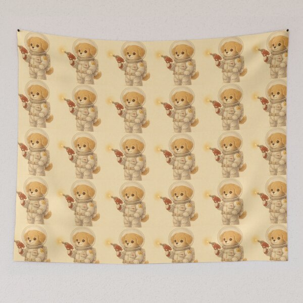 Item preview, Puppy dog Astronaut  designed and sold by WhimsyMeadows.