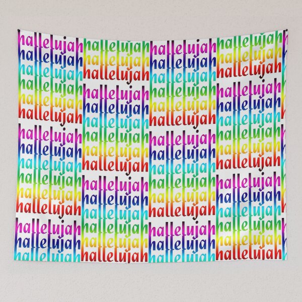 Item preview, Hallelujah  designed and sold by blessitshop.