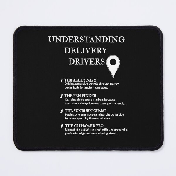 Item preview, Future Delivery Driver Definition Aesthetic – Black designed and sold by PsyFlow35.