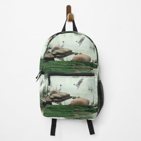 Item preview, Black-Headed Gulls on Kopli Seashore designed and sold by ISEriksonartist.