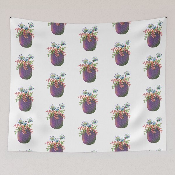 Item preview, Abstract Mimosa Pudica – Stylized Flower Art designed and sold by diaricesalt.