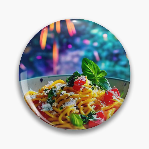 Item preview, Pasta with fireworks in the background designed and sold by Mianku | Für das Leben.