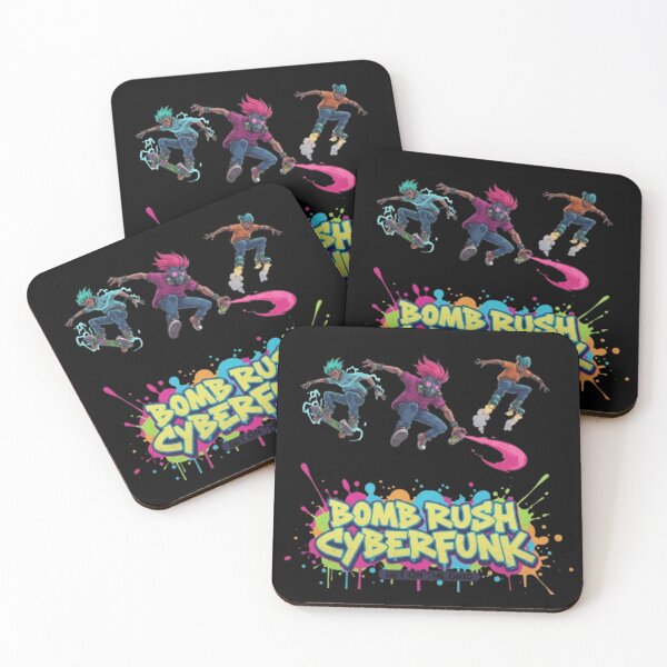 Item preview, Bomb Rush Cyberfunk - Neo-Amsterdam Graffiti Crew designed and sold by Pixel & Beyond.