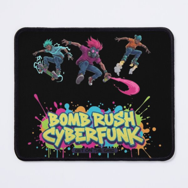 Item preview, Bomb Rush Cyberfunk - Neo-Amsterdam Graffiti Crew designed and sold by Pixel & Beyond.