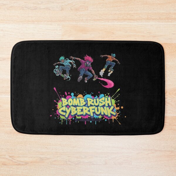 Item preview, Bomb Rush Cyberfunk - Neo-Amsterdam Graffiti Crew designed and sold by Pixel & Beyond.