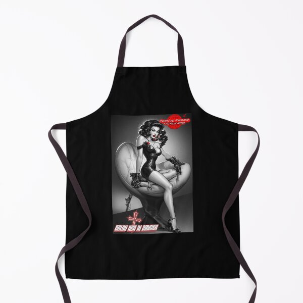 Item preview, Festive Femme Fatale Noir – Color Her in Danger designed and sold by Mark Mentzer.
