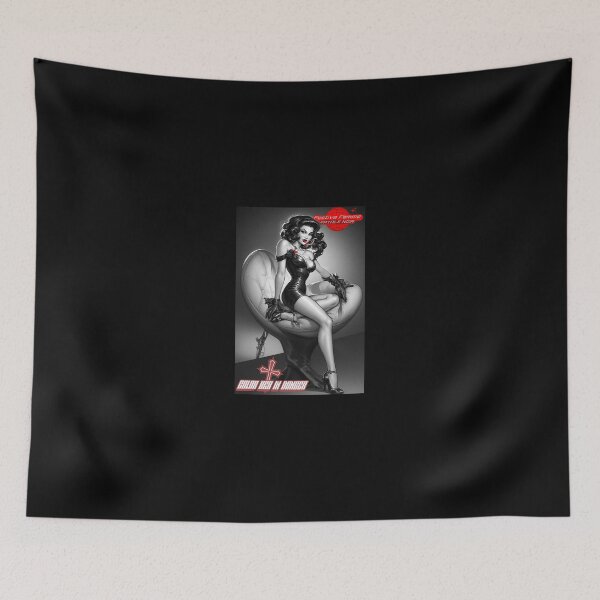Item preview, Festive Femme Fatale Noir – Color Her in Danger designed and sold by Mark Mentzer.