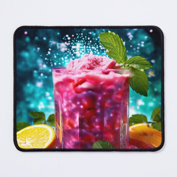 Item preview, Berry smoothie with fresh mint and lemon designed and sold by Mianku | Für das Leben.
