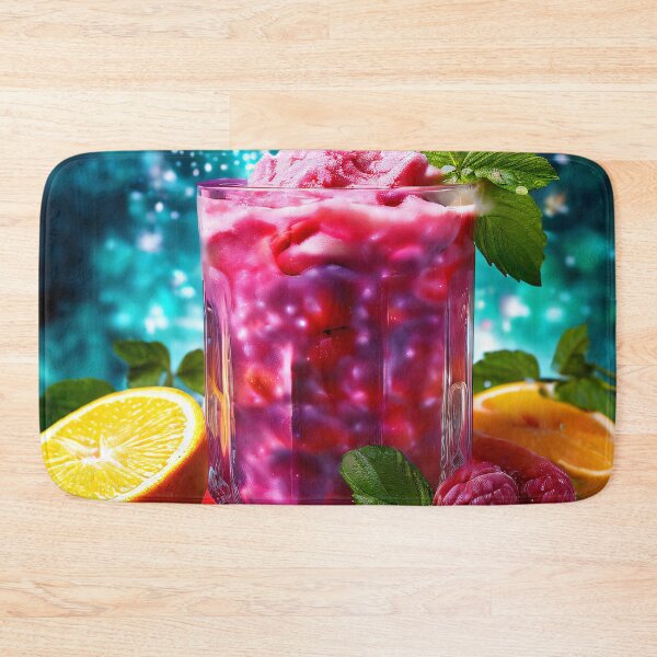 Item preview, Berry smoothie with fresh mint and lemon designed and sold by Mianku | Für das Leben.