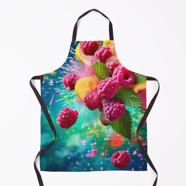 Item preview, Explosive freshness: raspberries and citrus fruits designed and sold by Mianku | Für das Leben.