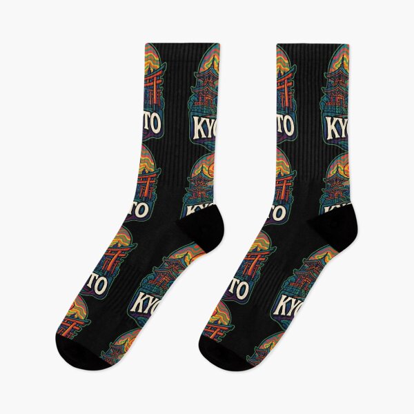 Item preview, Kyoto Japan Trippy Art Travel designed and sold by TomFrontierArt.
