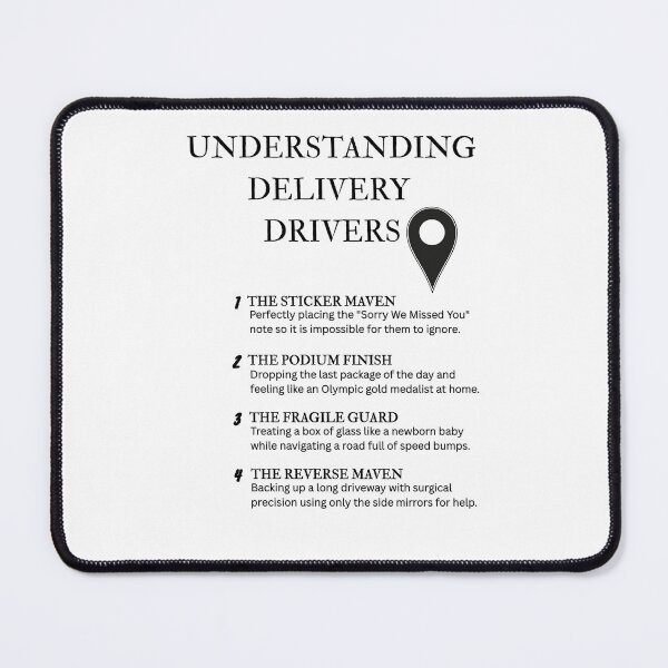 Item preview, Parcel Carrier Humor Definitions Collection designed and sold by PsyFlow35.
