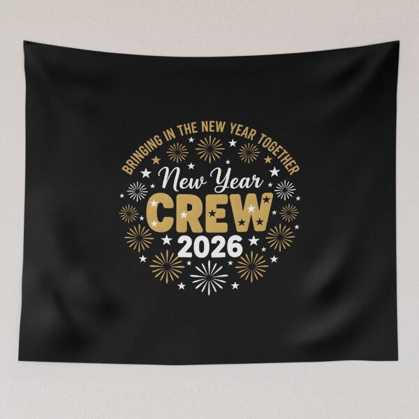 Item preview, Bringing In The New Year Together New Year Crew 2026, Matching Family NYE Party Gift, Fireworks Celebration Graphic Tee designed and sold by saloui.