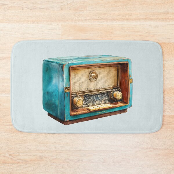 Item preview, Old School Radio designed and sold by Violet Peonies.