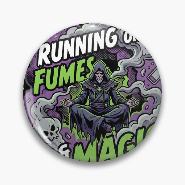 Item preview, Running On Fumes & Magic | Tired Wizard & Burnout Art designed and sold by GhostMode404.