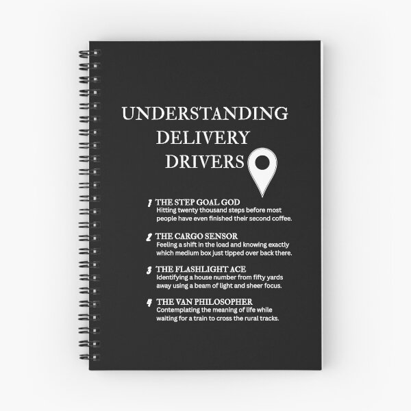 Item preview, Funny Truck Driver Delivery Definition Poster – Black designed and sold by PsyFlow35.