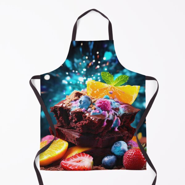 Item preview, Colorful brownie tower with fruit designed and sold by Mianku | Für das Leben.