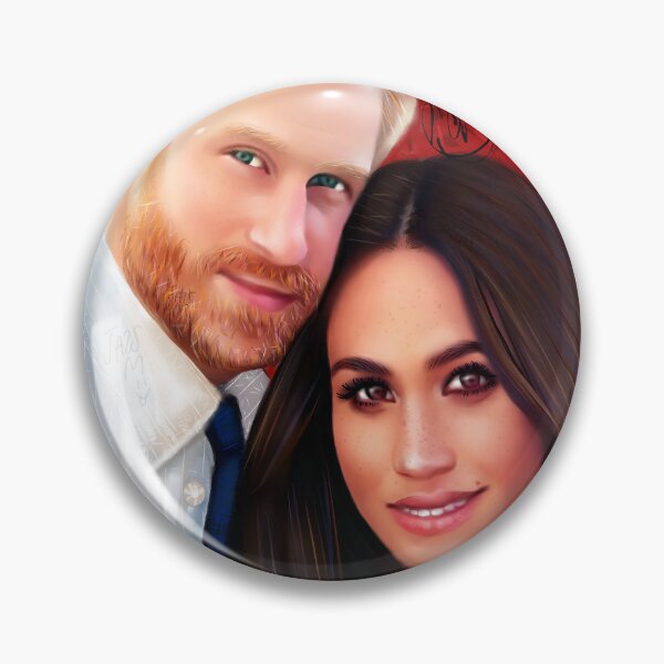 Item preview, Painting Prince Harry and Meghan designed and sold by JazsminArt.