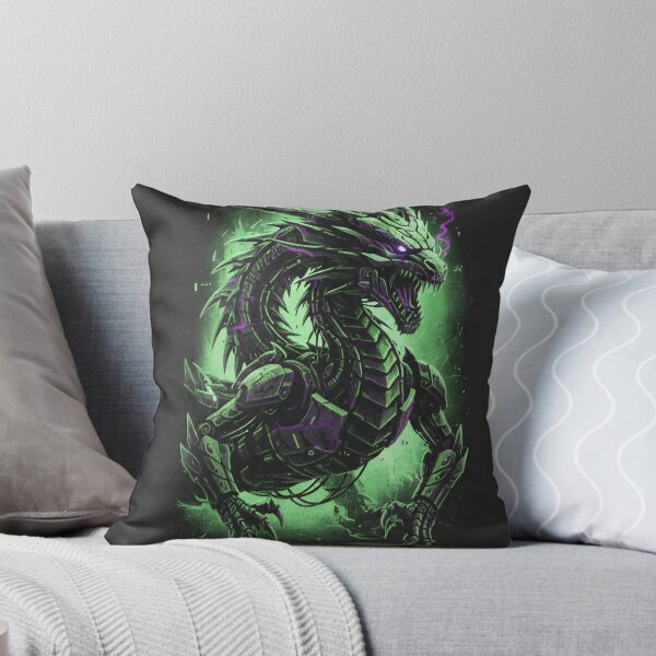 Item preview, CyberToxic: Neon Mech Dragon Awakening designed and sold by JanRizz.