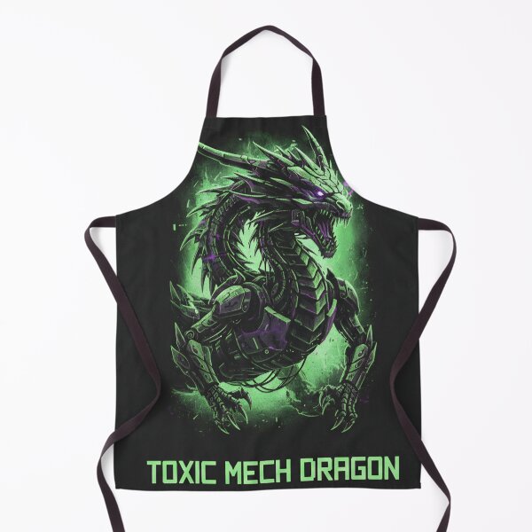 Item preview, CyberToxic: Neon Mech Dragon Awakening designed and sold by JanRizz.