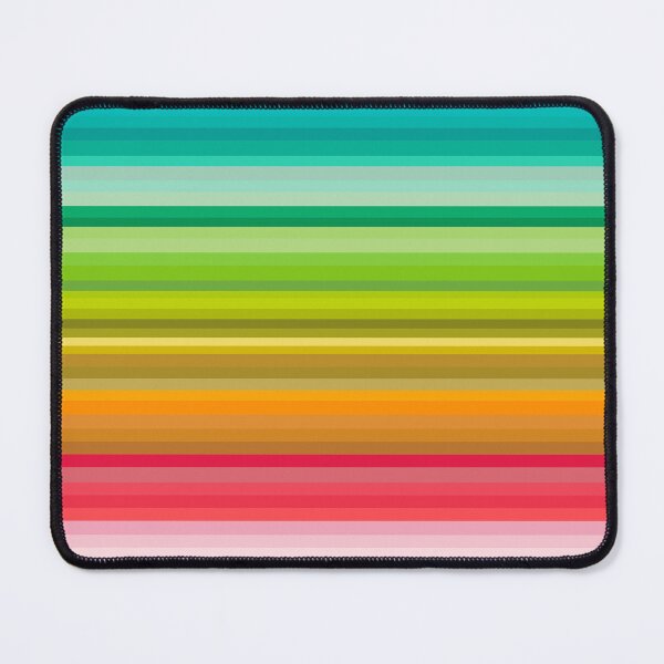 Item preview, Colorful Horizontal Rainbow Stripe Pattern designed and sold by capricedefille.