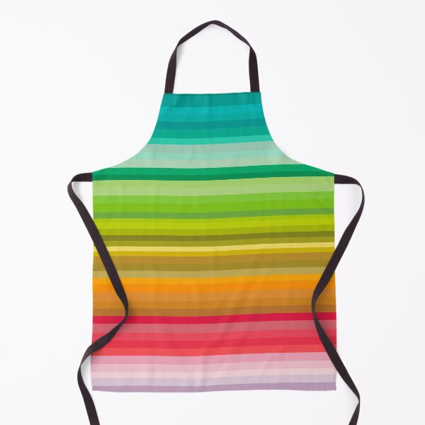 Item preview, Colorful Horizontal Rainbow Stripe Pattern designed and sold by capricedefille.
