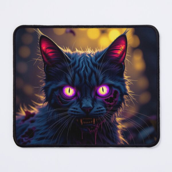 Item preview, Zombie Cat, Drooling, Glowing Eyes, Evil Kitty designed and sold by Prestons Corner.