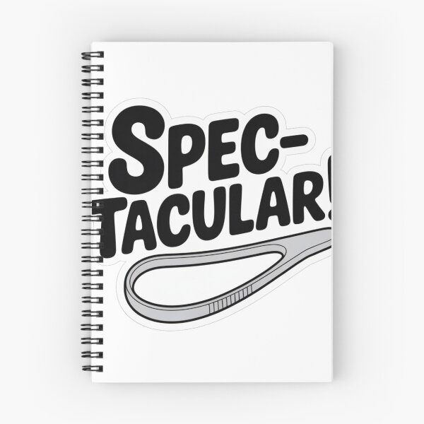 Item preview, SPEC-TACULAR! – Medical Humor Sticker | Optometry / Lab Tech / Radiology Pun designed and sold by WittyHolidayPrints – Retro Meme Tees.