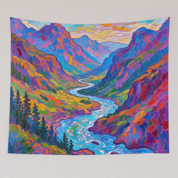 Item preview, Senic mountains, valleys and a river views. designed and sold by Nomad-Maynard.