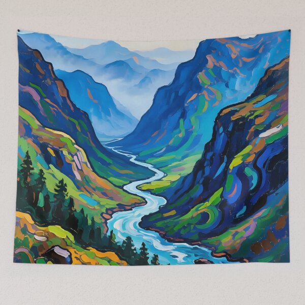 Item preview, Senic mountains, valleys and a river views. designed and sold by Nomad-Maynard.