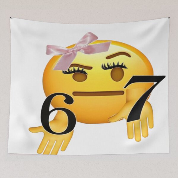Item preview, 67 Meme designed and sold by BubuAndDuduShop.