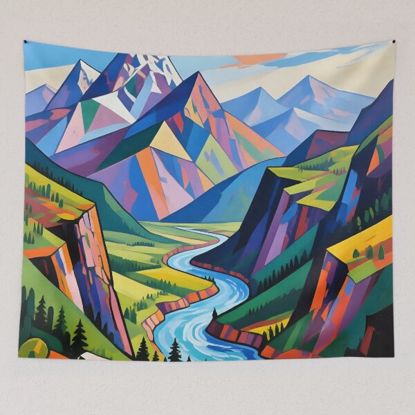 Item preview, Senic mountains, valleys and a river views. designed and sold by Nomad-Maynard.
