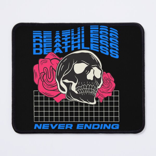 Item preview, Deathless Skull Pink Roses Vaporwave Aesthetic designed and sold by BetOova.