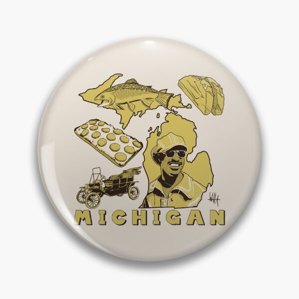 Item preview, The Wolverine State (Michigan) designed and sold by DaHumanPencil.