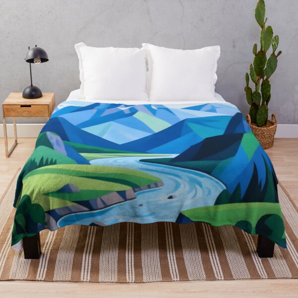 Item preview, Senic mountains, valleys and a river views. designed and sold by Nomad-Maynard.