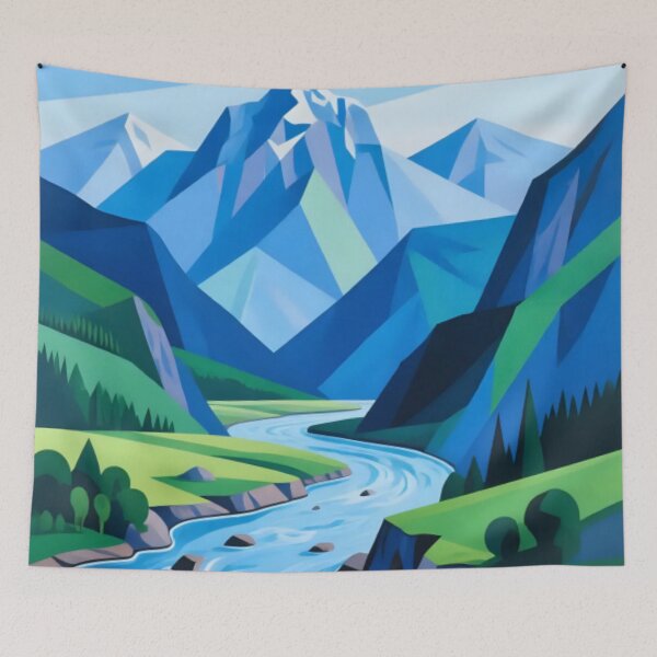 Item preview, Senic mountains, valleys and a river views. designed and sold by Nomad-Maynard.