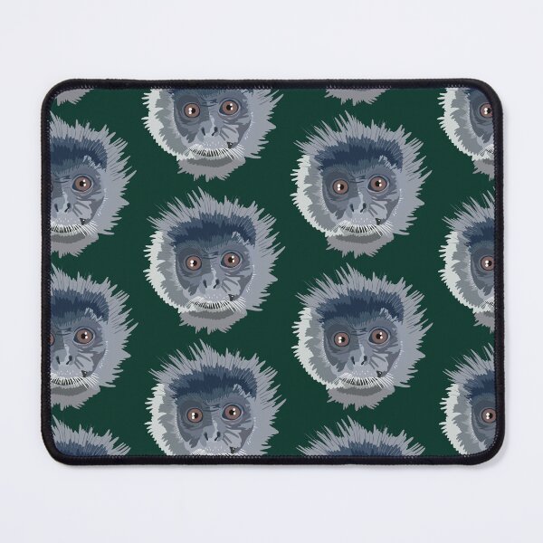 Item preview, S is for Silvery Leaf Monkey, Silvery Leaf Monkey | Primate & Wildlife Art Design designed and sold by PrettylittlepastelUk.